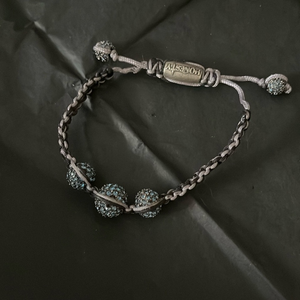 Authentic Adjustable Honesty Bracelet. Smoke-free home.